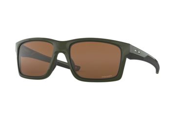 Image of Oakley Mainlink OO9264 Single Vision Prescription Sunglasses, 61mm, Military Green, OO9264-926444-61-SV