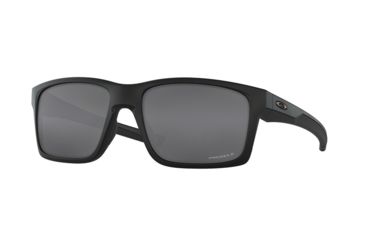 Image of Oakley Mainlink OO9264 Single Vision Prescription Sunglasses, 61mm, Matte Black, OO9264-926445-61-SV