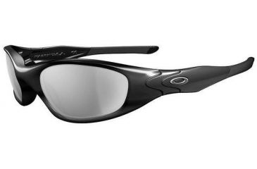 Image of Oakley Minute 2.0 Polished Black Frame w/ Black Iridium Lenses Sunglasses 04-515