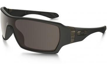 Image of Oakley Offshoot Sunglasses - Matte Black Frame and Warm Grey Lens OO9190-01