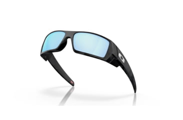 Image of Oakley OO9014 Gascan Sunglasses - Men's, Matte Black Camo Frame, Prizm Deep Water Polarized Lens, Asian Fit, 60, OO9014-901481-60