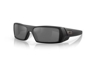 Image of Oakley OO9014 Gascan Sunglasses - Men's, Matte Black Frame, Black Iridium Polarized Lens, 12-856