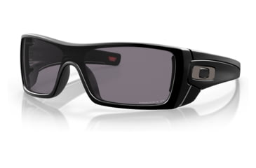Image of Oakley OO9101 Batwolf Sunglasses - Mens, Matte Black Frame, Prizm Grey Polarized Lens, 27, OO9101-910168-27
