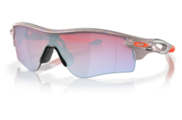 Image of Oakley OO9206 Radarlock Path A Sunglasses - Mens, Space Dust Frame, Prizm Snow Sapphire Lens, Asian Fit, 38, OO9206-920689-38