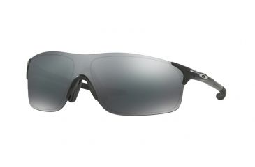Image of Oakley OO9383 Sunglasses 938301-38 - Matte Black Frame, Black Iridium Lenses