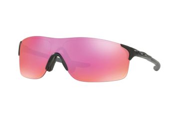 Image of Oakley OO9383 Sunglasses 938304-38 - Polished Black Frame, Prizm Trail Lenses