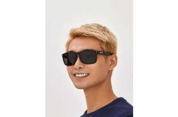 Image of Oakley OO9417 Holbrook XL Sunglasses - Men's, Matte Black Frame, Prizm Grey Lens, 59, OO9417-941722-59