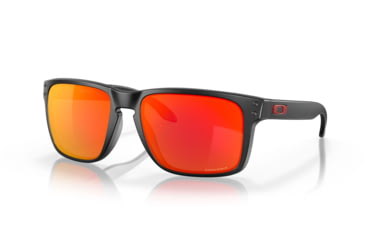 Image of Oakley OO9417 Holbrook XL Sunglasses - Men's, Matte Black Frame, Prizm Ruby Lenses, 941704-59
