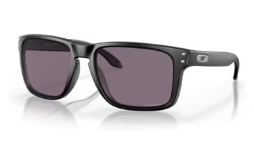 Image of Oakley OO9417 Holbrook XL Sunglasses - Mens, Matte Black Frame, Prizm Grey Lens, 59, OO9417-941722-59