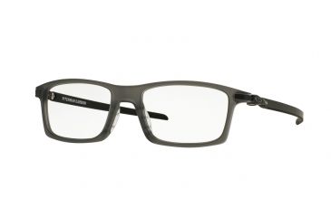 Image of Oakley PITCHMAN CARBON OX8092 Bifocal Prescription Eyeglasses 809202-53 - Satin Grey Smoke Frame