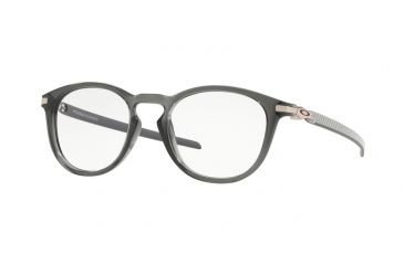 Image of Oakley PITCHMAN R CARBON OX8149 Bifocal Prescription Eyeglasses, 50mm, Polished Grey Smoke, OX8149-814904-50-BI