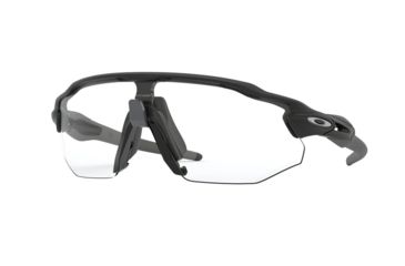 Image of Oakley RADAR EV ADVANCER OO9442 Sunglasses 944206-38 - , Clear-black Photochromic Iridi Lenses