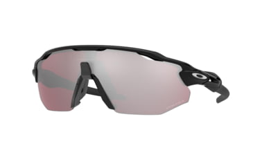 Image of Oakley OO9442 Radar EV Advancer Sunglasses - Men's, Polished Black Frame, Prizm Snow Black Iridium Lens, 38, OO9442-944209-38