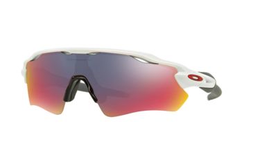 Image of Oakley RADAR EV PATH OO9208 Progressive Prescription Sunglasses OO9208-920818-38 - Lens Diameter 38 mm, Frame Color Polished White