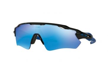 Image of Oakley RADAR EV PATH OO9208 Progressive Prescription Sunglasses OO9208-920820-38 - Lens Diameter 38 mm, Frame Color Polished Black