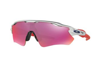 Image of Oakley RADAR EV PATH OO9208 Progressive Prescription Sunglasses OO9208-920837-38 - Lens Diameter 38 mm, Frame Color Silver