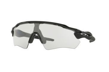 Image of Oakley RADAR EV PATH OO9208 Progressive Prescription Sunglasses OO9208-920845-38 - Lens Diameter 38 mm, Frame Color Polished Black