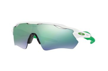 Image of Oakley RADAR EV PATH OO9208 Progressive Prescription Sunglasses OO9208-920848-38 - Lens Diameter 38 mm, Frame Color Polished White