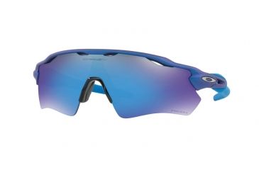 Image of Oakley RADAR EV PATH OO9208 Progressive Prescription Sunglasses OO9208-920853-38 - Lens Diameter 38 mm, Frame Color X-ray Blue