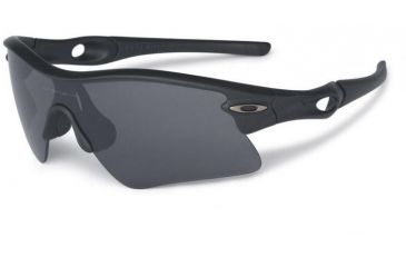 Image of Oakley Radar Range Progressive Prescription Sunglasses, Matte Black Frame, 11-471PR