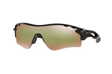 Image of Oakley SI Radarlock Path Single Vision Prescription Sunglasses OO9181-918153-38 - Lens Diameter 38 mm, Frame Color Polished Black