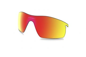 Image of Oakley Radarlock Pitch Polarized Replacement Lenses, Ruby Iridium, ROO9182CB 2145