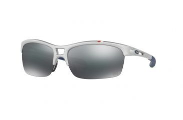 Image of Oakley RPM SQUARED OO9205 Progressive Prescription Sunglasses OO9205-920517-63 - Lens Diameter 63 mm, Frame Color Silver