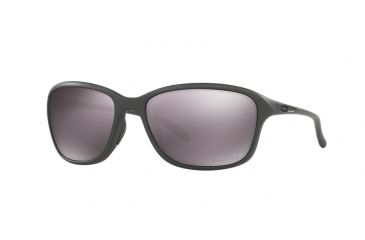 Image of Oakley SHE'S UNSTOPPABLE OO9297 Sunglasses 929705-57 - Steel Frame, Prizm Daily Polarized Lenses