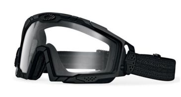 Image of Oakley SI Ballistic 2.0 Goggles, Black Frame, Clear Lens OO7035-01
