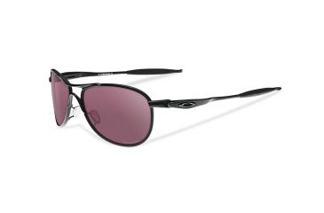 Image of Oakley SI Ballistic Crosshair Sunglasses,Matte Black Frame,Aviator Prizm TR22 Lens OO4069-03