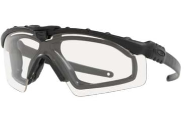 Image of Oakley SI Industrial M Frame 3.0 PPE Sunglasses - Men's, Matte Black Frame, Clear Lens, 2XL, OO9146-914651-32