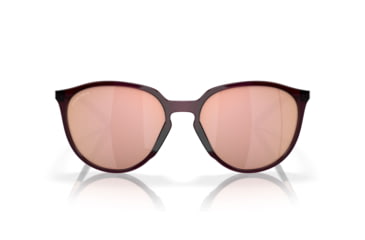 Image of Oakley Sielo Sunglasses, Transparent Raspberry, PRIZM Rose Gold, PRIZM Rose Gold, OO9288-0557