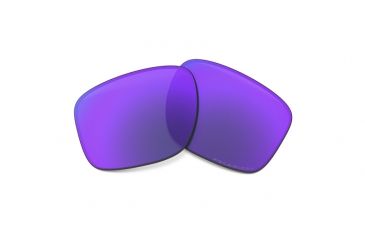 Image of Oakley Silver Polarized Replacement Lenses, Violet Iridium, ROO9262CB 2147