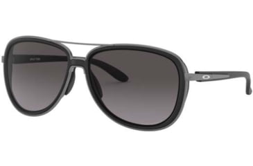 Image of Oakley Split Time OO4129 Sunglasses, Velvet Black, 58, OO4129-412917-58