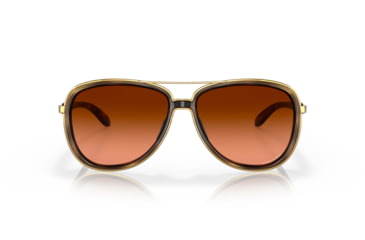 Image of Oakley Split Time OO4129 Sunglasses - Womens, Brown Tortoise, 58, OO4129-412918-58