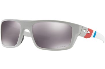 Image of Oakley Standard Issue Armed Forces Drop Point Sunglasses, Matte Cool Grey w/Prizm Black, OO9367-2560