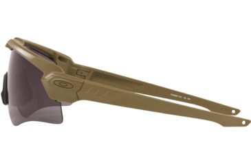 Image of Oakley SI Standard Issue Ballistic M-Frame ALPHA Goggles, Terrain Tan w/Prizm Grey, OO9296-1744