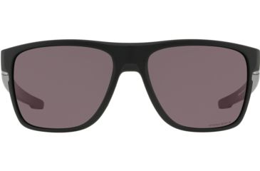 Image of Oakley Standard Issue Crossrange XL Sunglasses, Matte Black w/Prizm Grey, OO9360-1758