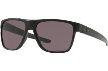 Image of Oakley Standard Issue Crossrange XL Sunglasses, Matte Black w/Prizm Grey, OO9360-1758