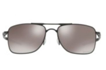 Image of Oakley Standard Issue Gauge 8 BlackStandard Issuede Collection Sunglasses, Matte Black w/Prizm Black Polarized, OO4124-0862