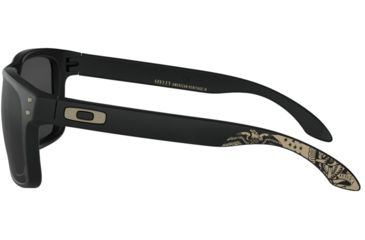 Image of Oakley Standard Issue Holbrook American Heritage Collection Sunglasses, Matte Black w/Prizm Black, OO9102-J255
