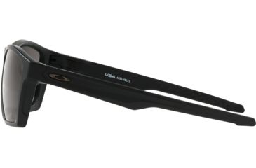 Image of Oakley Standard Issue Targetline Uniform Collection Sunglasses, Matte Black w/Prizm Grey Polarized, OO9397-1458
