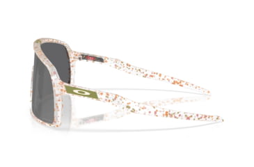 Image of Oakley Sutro Sunglasses, Matte Clear Terrazzo, PRIZM Black, PRIZM Black, OO9406-C737