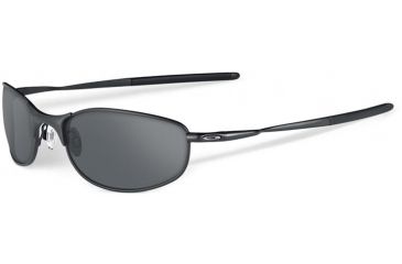 Image of Oakley SI Tightrope Sunglasses, Matte Black Frame, Polarized Grey Lens OO4040-08
