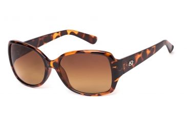 Image of ONOS Breeze Single Vision Prescription Sunglasses, Tortoise Frame, Polarized, 135AMPLSV