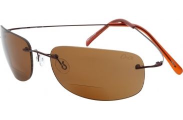 Image of ONOS Schooner Bifocal Prescription Sunglasses, Brown Frame, Polarized, 107AMPLBI