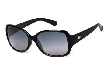 Image of ONOS Sierra Single Vision Prescription Sunglasses, Glossy Black Frame, Polarized, 134AMPLSV