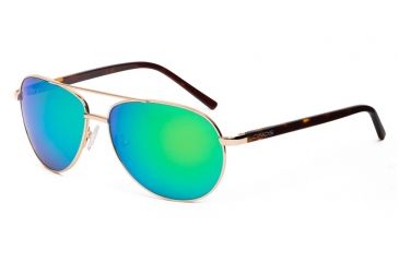 Image of ONOS Superior Single Vision Prescription Sunglasses, Gold/Tortoise Frame, Polarized, 138AMPLSV
