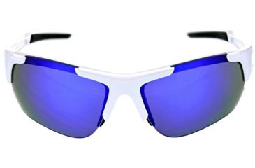 Image of Optic Nerve Neurotoxin 3.0Sunglasses, Shiny White with Black Tips, 14408
