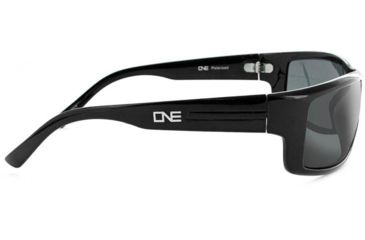 Image of Optic Nerve One Fourteener Black Polarized Sunglasses, 16095